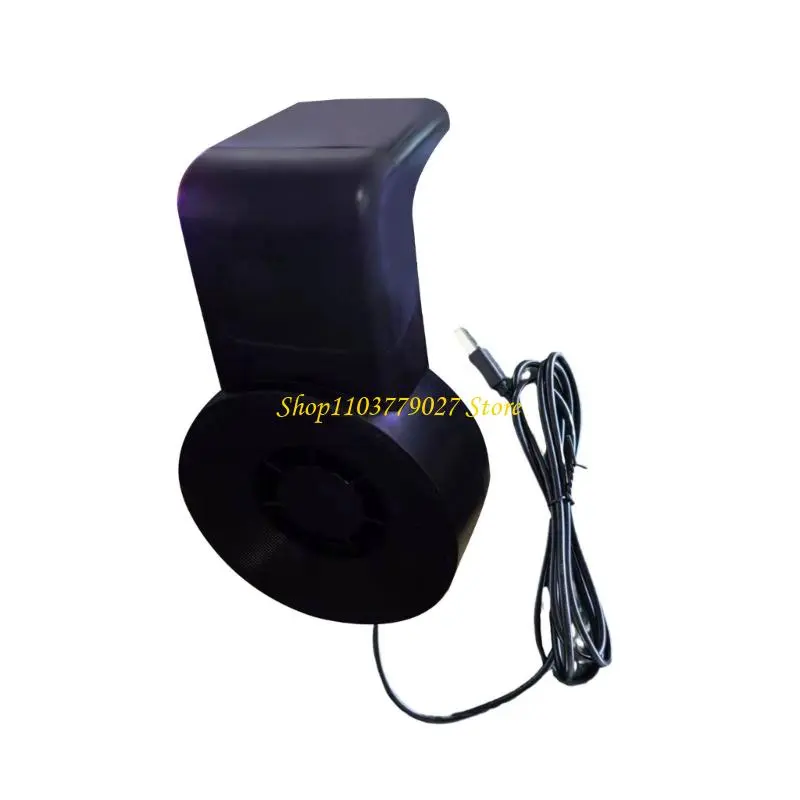 C4DF Multipurpose Aquarium Cooling Fan 2-Level Speed Adjustable Fish Tanks Chiller