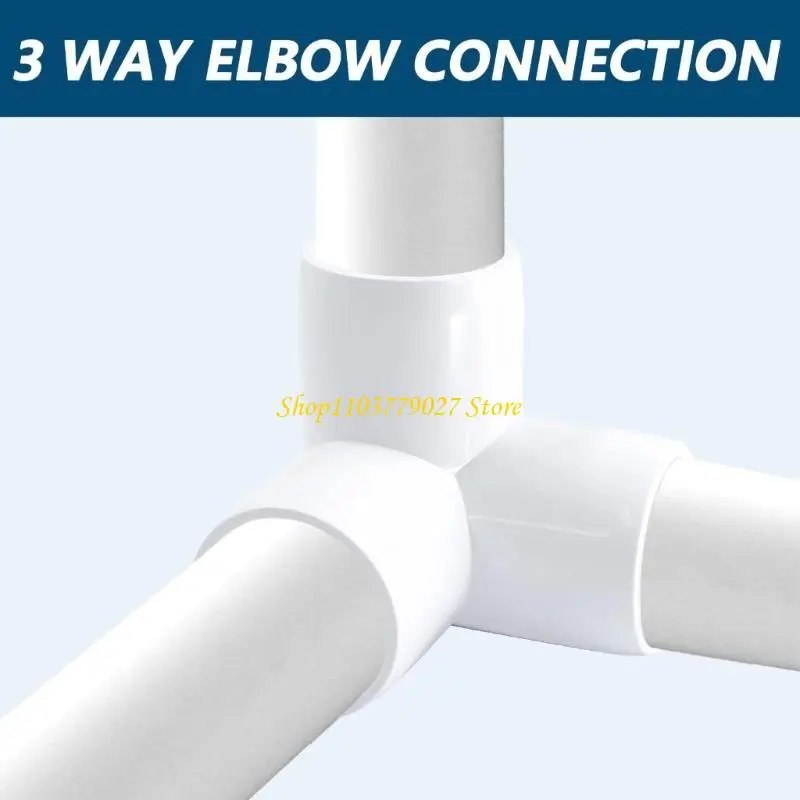 C4DF Upgrades PVC Elbow Fittings 3 Way PVC Elbow Fittings for Reliable Water Systems