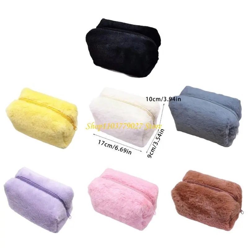 C4DF Elegant Cosmetic Bag With Smooth Zippered Closure Designs for Easy Access