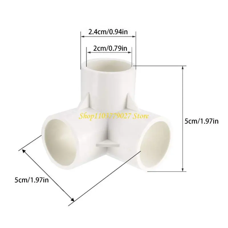 C4DF Upgrades PVC Elbow Fittings 3 Way PVC Elbow Fittings for Reliable Water Systems
