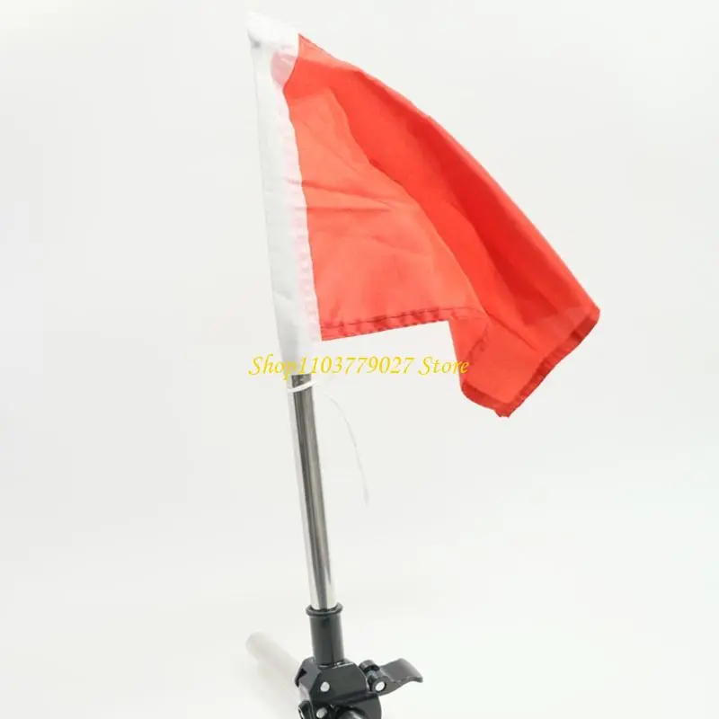 C4DF Bicycles Flag Mount Holder Tool Less Installation For Outdoor Riding Road Bikes