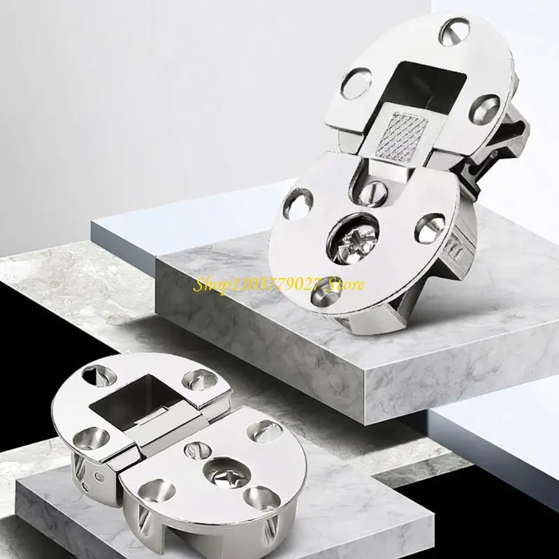 C4DF Cabinet Door Concealed Hinge Folding Hinge Table Drop Down Hinge Hardware