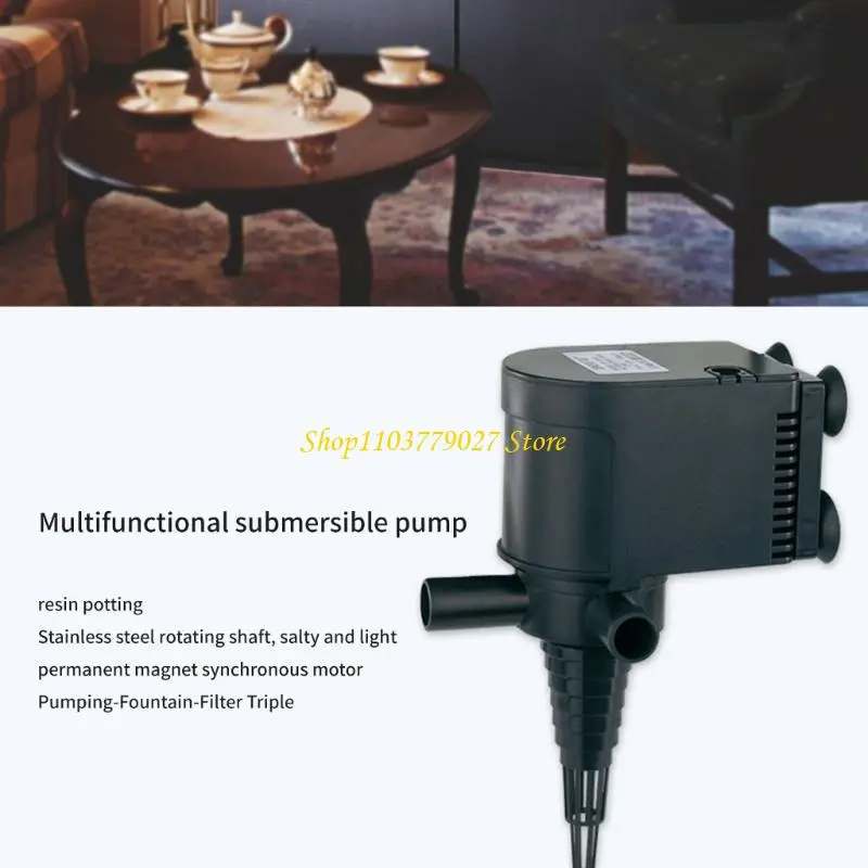 C4DF Energy Efficient Fishtanks Circulation With Double Water Flows Oxygen Boosts