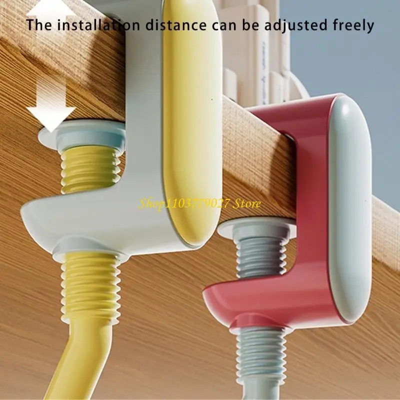 C4DF 2pcs Foldable Desk Hook for Bags Portable Handbag Holder Convenient for Office Supplies Restaurant Bar and Home Use