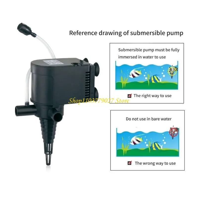 C4DF Energy Efficient Fishtanks Circulation With Double Water Flows Oxygen Boosts