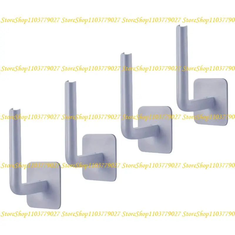 C4DF Baseball Caps Holders L Hat Hangers Strong Adhesive Hat Rack Organizers Wall Mounted Cloth Hanger Easy to Install