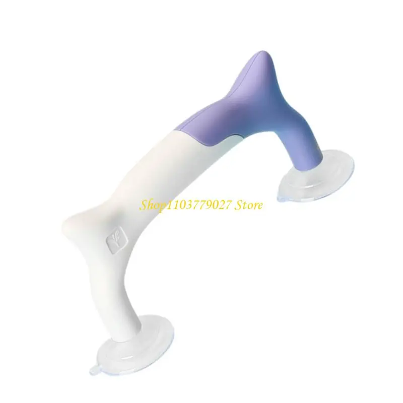 C4DF Sewing Ruler Handle Suction Cup Ruler Handle ABS Quilting Ruler Grip Handle