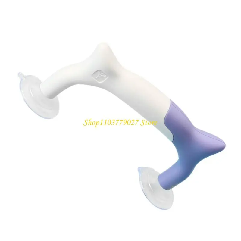 C4DF Sewing Ruler Handle Suction Cup Ruler Handle ABS Quilting Ruler Grip Handle