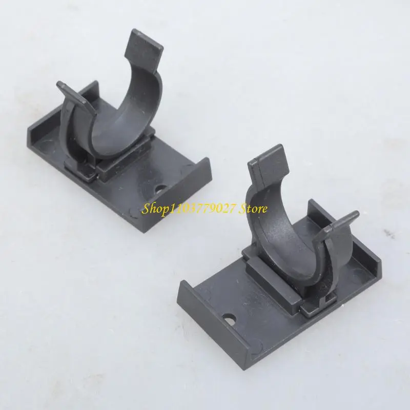C4DF 20Pcs Cabinet Kick Buckle Furniture Leg Plinth Clip Plastic Furniture Leveling Feet Clip for 32-42mm Kitchen Feet