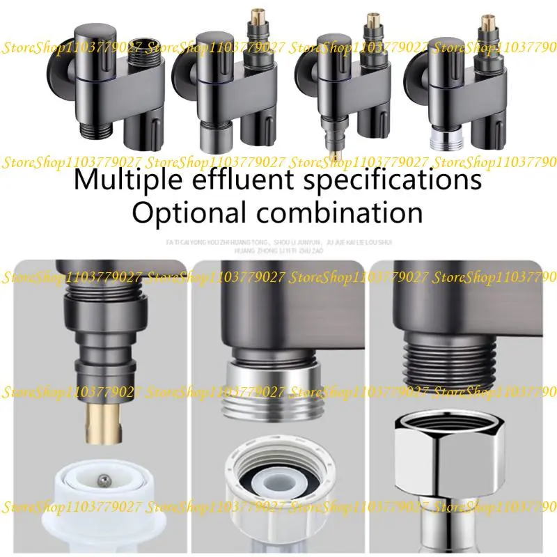C4DF Multipurpose Toilet Sprays Valves Hotel Restroom Hygiene Solution Washing Machine Tape Valves for Efficient Cleaning