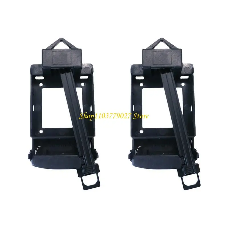 C4DF 2Pcs Quartzs Pendulum Clock Movement Drives Unit Empty Pendulum Case Replacement Shell for Wall Clocks DIY Repair Part