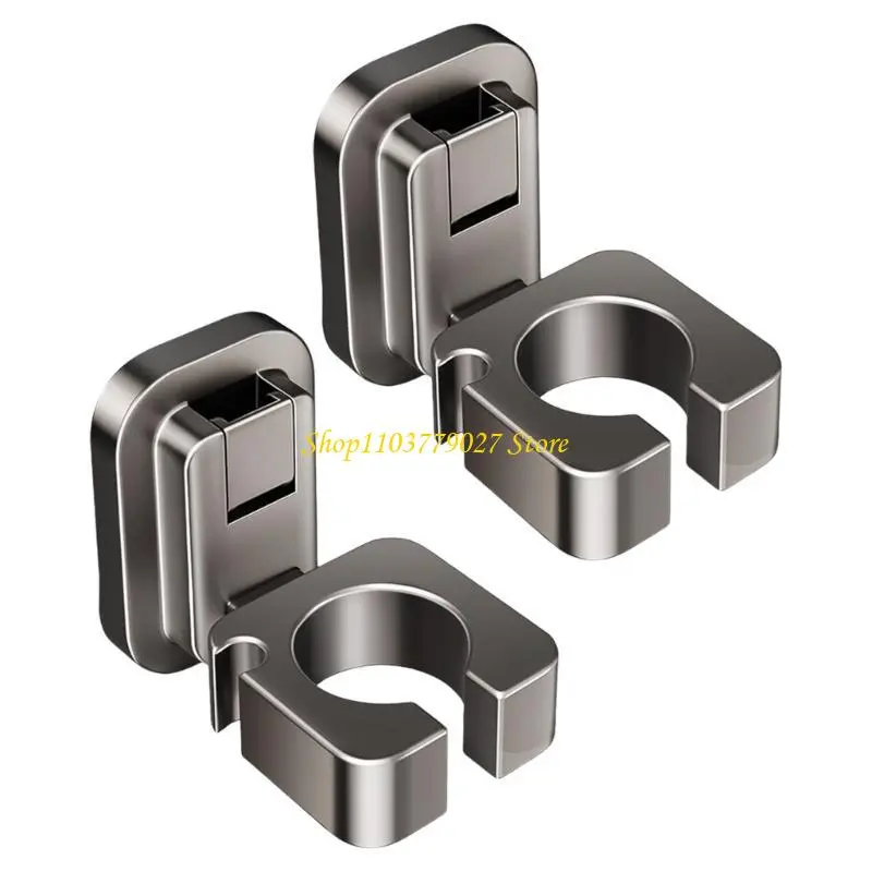 C4DF Convenient Suction CupHair Dryer Storage Rack for Bathrooms Or Bedrooms