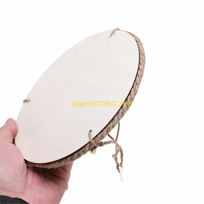 C4DF Comfortable and Safe Reptiles Hammock Straw Woven Hammock Bed for Small Reptiles Pet Resting and Climbing for Terrariums