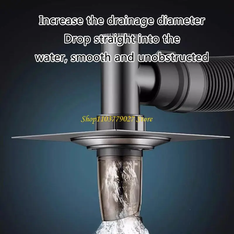 C4DF Washing Machine Floor Drain Joint Hose Adapter Sewer Drain Connector Enduring