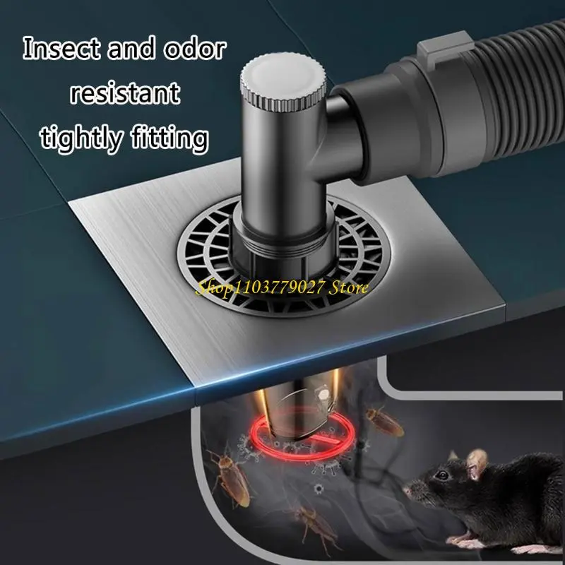 C4DF Washing Machine Floor Drain Joint Hose Adapter Sewer Drain Connector Enduring