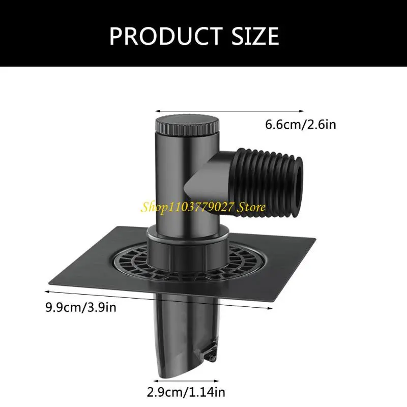 C4DF Washing Machine Floor Drain Joint Hose Adapter Sewer Drain Connector Enduring