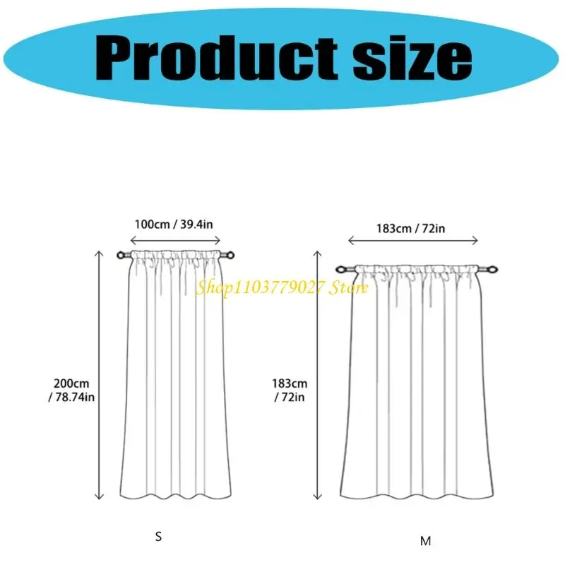 C4DF Oversized Lace Window Curtain Light Diffusing Panel With Delicate Flower Edges