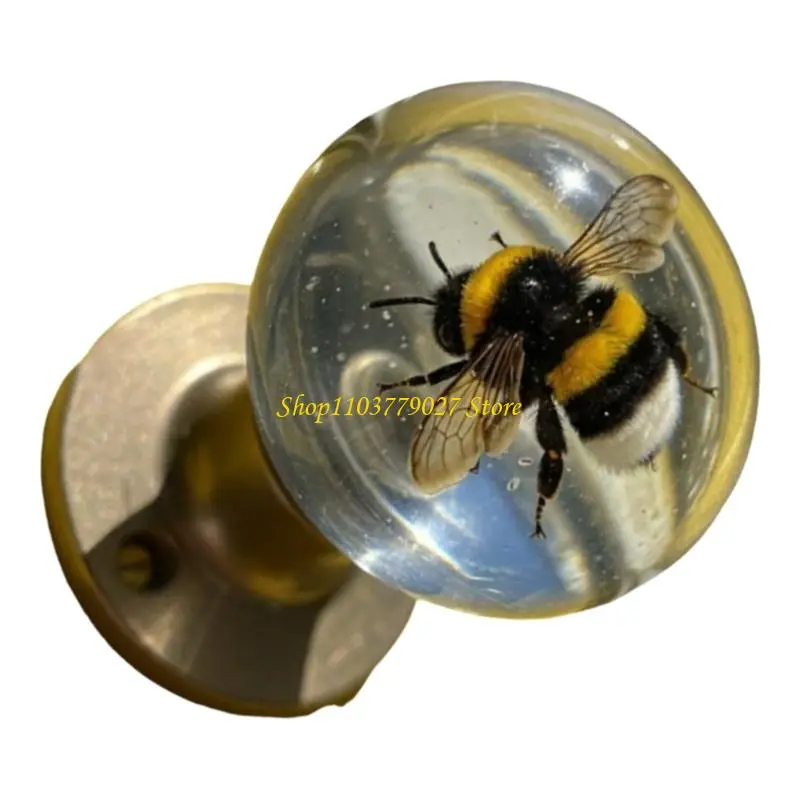 C4DF Retro Inspire Door Knob With Florals Designs for Bedroom Home Decoration
