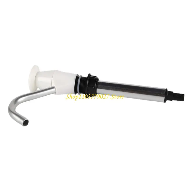 C4DF Sturdy Metal Hand Operated Water for Caravans Sinks Portable Accessory for Camping Trailers and Motorhomes