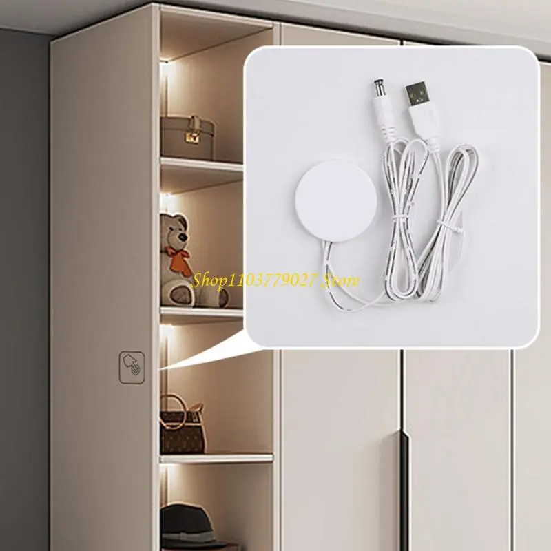C4DF Hand Sweeps Dimmer Sensors Penetration Switches Cabinet Light Dimming Controller Wooden Furniture Touch Sensors Switches