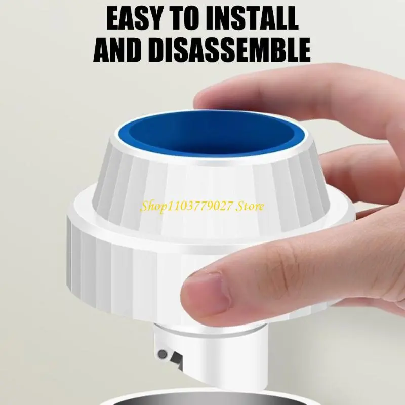 C4DF Sewer Pipe Seal Rings Sealing Cover Floor Drain Backflow Preventer Washer Drain Hose Seal Plug Easily to Install