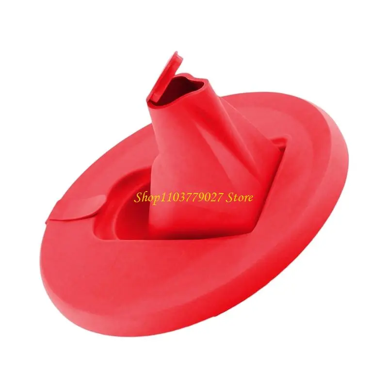 C4DF Sealed Paint Can Lid Dustproof Paint Can Lid with Folding Pour Spout Paints Bucket Cover Pouring Tool Easy to Use