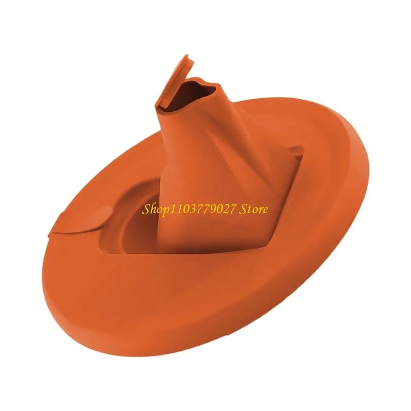 C4DF Sealed Paint Can Lid Dustproof Paint Can Lid with Folding Pour Spout Paints Bucket Cover Pouring Tool Easy to Use