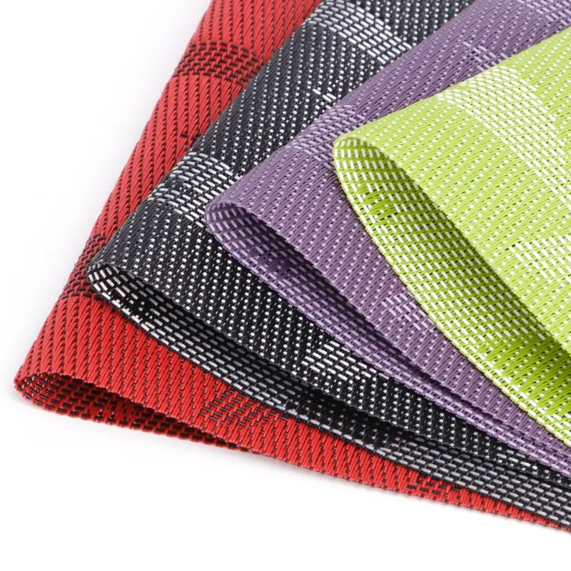 Y1UB for Creative Heat-Insulation PVC Placemat Western Dining Table Mat Hotel Home