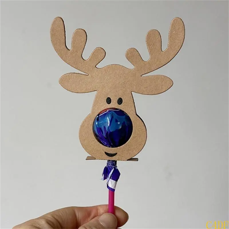 C4DF Lollipops Embossing Cutting Dies Christmas Die Cuts Greeting Card Scrapbooking