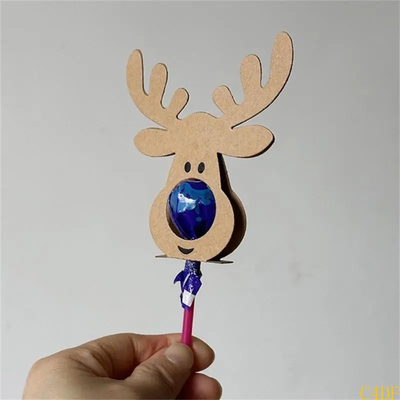 C4DF Lollipops Embossing Cutting Dies Christmas Die Cuts Greeting Card Scrapbooking