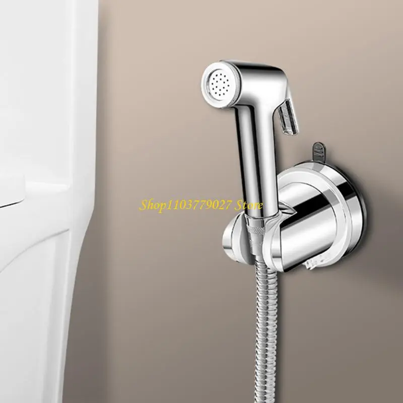 C4DF Shower Head Holder Bathroom Adjustable Shower Bracket Suction Cup Shower Base