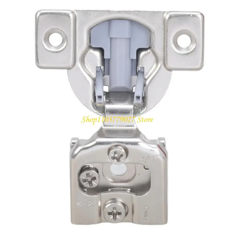 C4DF Upgrades Steel invisible Hinges 105 Degree Adjustable Overlays Soft Close Face Frame Cabinet Hinges Simple Installation