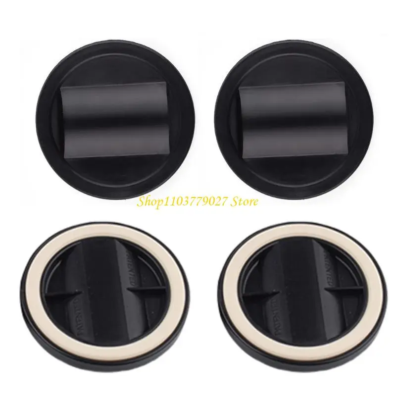 C4DF 4Pcs Furniture Wheel Stopper Rubber Caster Cups Bed Stoppers Furniture Floor Protectors Nonslip Fixed Chair Foot Pad