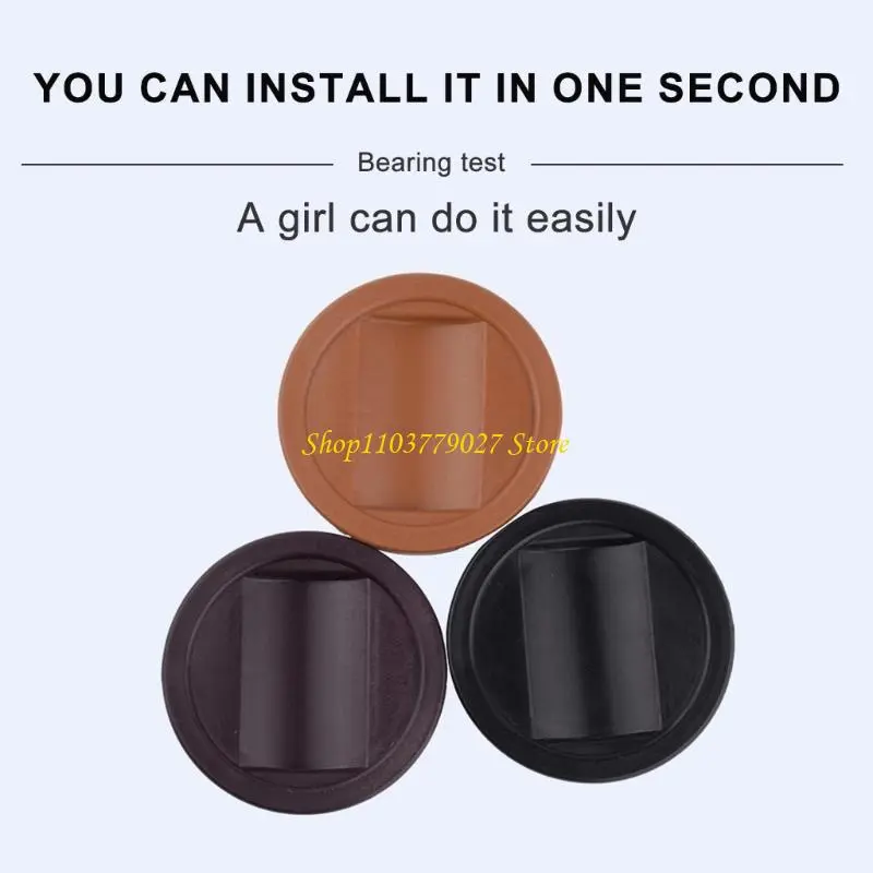 C4DF 4Pcs Furniture Wheel Stopper Rubber Caster Cups Bed Stoppers Furniture Floor Protectors Nonslip Fixed Chair Foot Pad