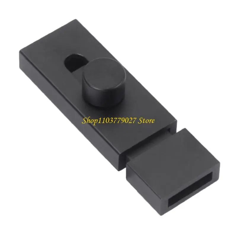 C4DF Easy to Install Aluminum Door Catches Metal Door Fastener Providing Long service Protections for Cabinets & Storage Room