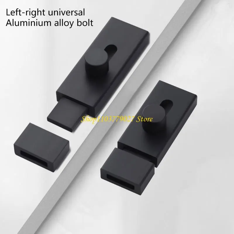 C4DF Easy to Install Aluminum Door Catches Metal Door Fastener Providing Long service Protections for Cabinets & Storage Room