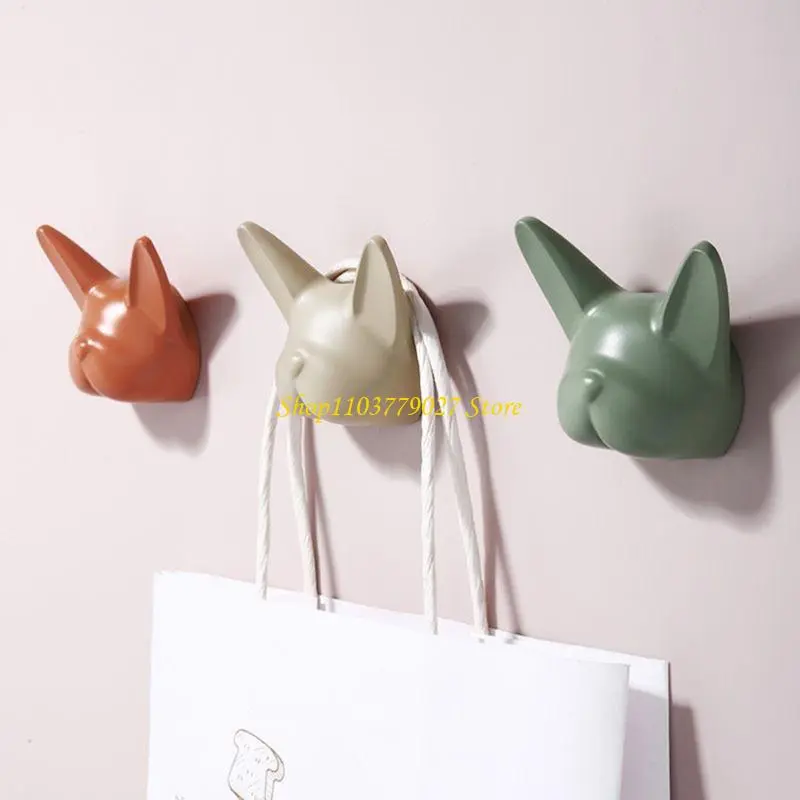 C4DF Sturdy Zinc Alloy Materials Wall Hook With Simple Installation Decoration for Most Household Use Home Organization