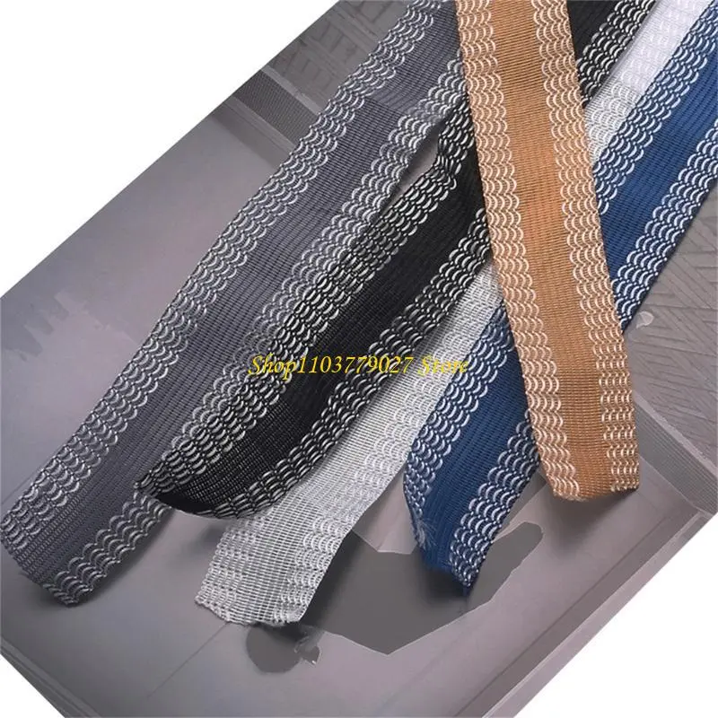 C4DF Iron On Hemming Tape Width 25mm Invisible Webbing Fabric Iron on Hemming Tape for Jeans Curtain Pants Length Adjustment