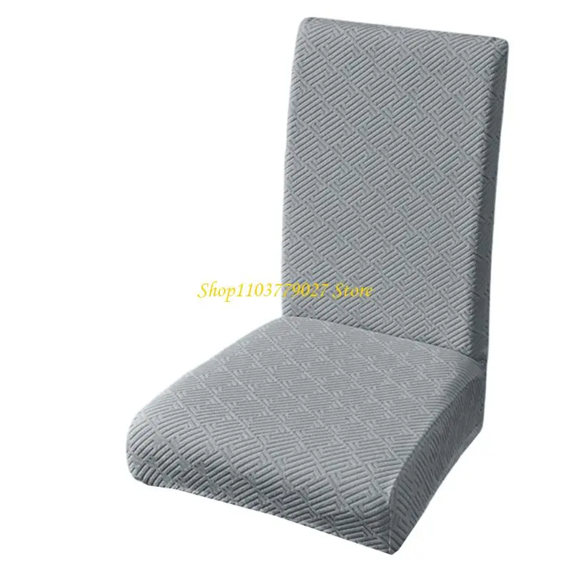 C4DF Stretchable Chair Protectors With Mazes Waterproofs Fabric For Commercial Use