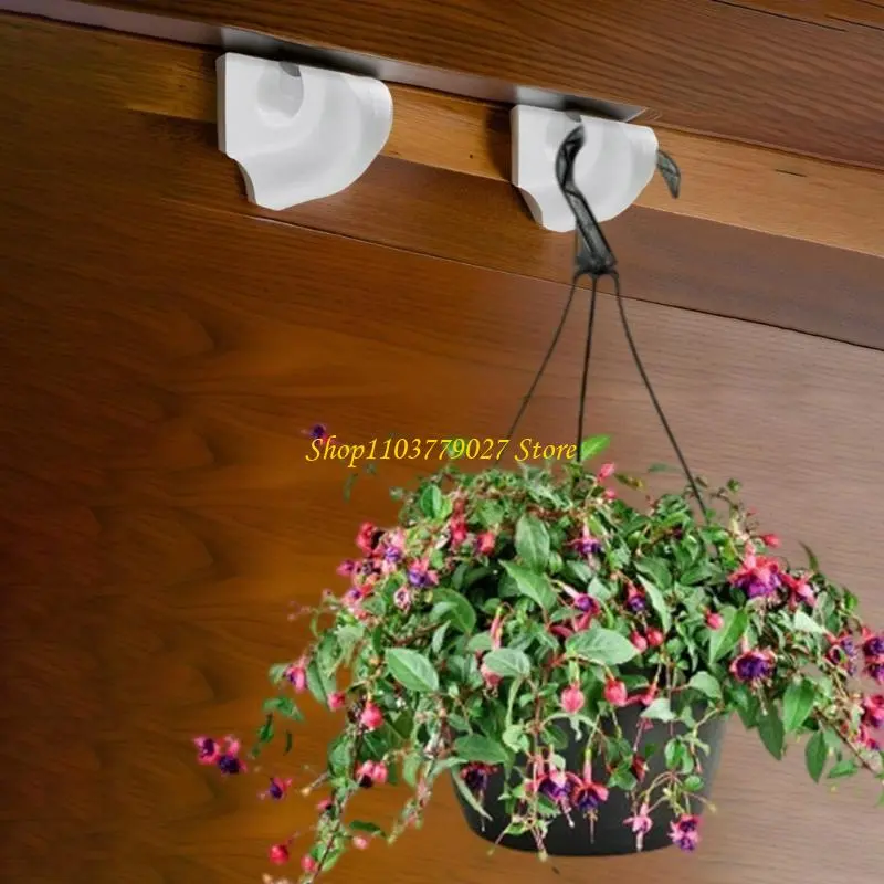 C4DF Stable Hanging Hooks Ceiling Screw Hooks 10pcs for Easy Installation In Any Room