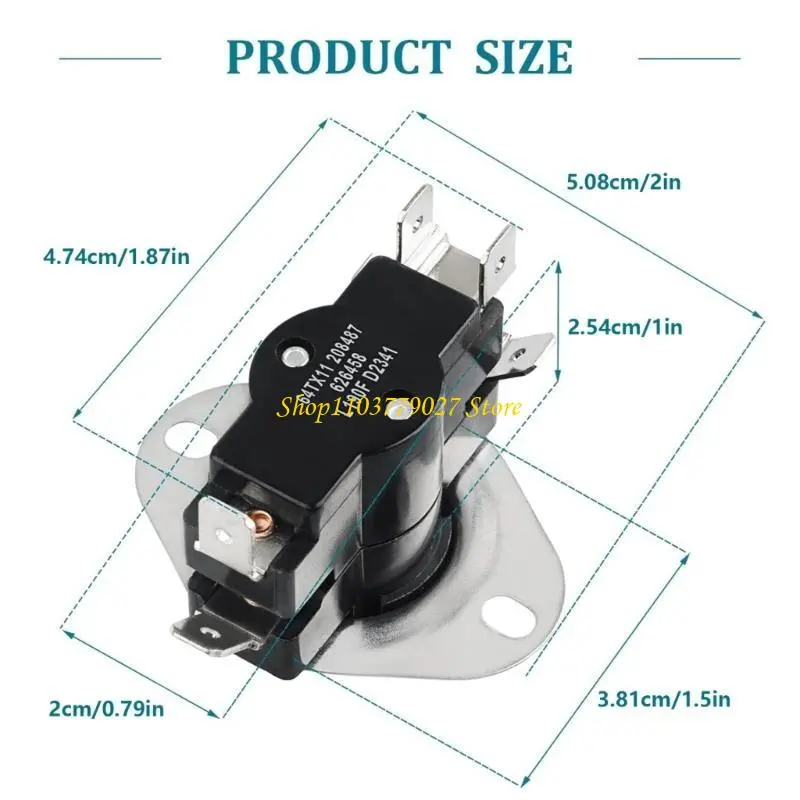 C4DF 3387134 Limit Control Switches for Enhances Durability in Heating Equipment