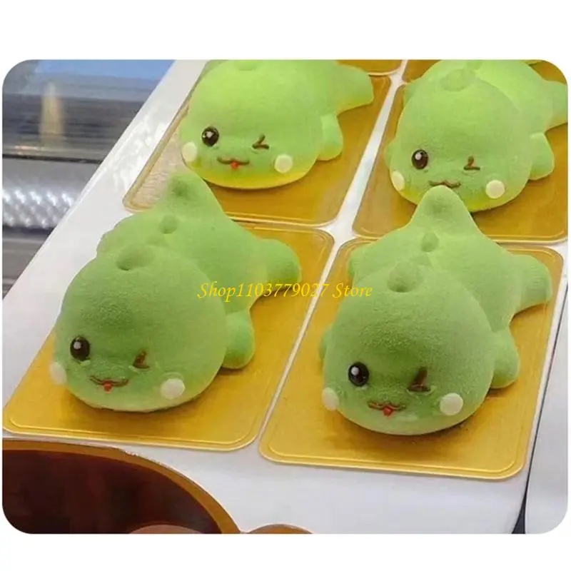 C4DF 3D Dinosaur Molds for Candle Silicone Soap Molds Chocolate Molds