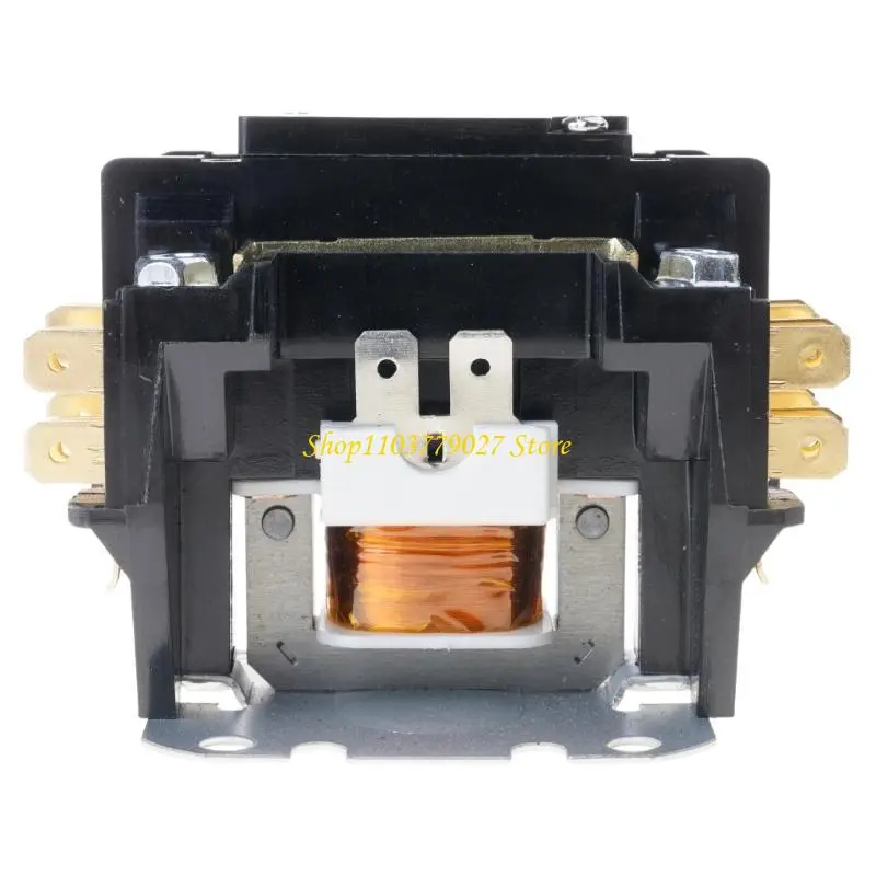 C4DF Sturdy Plastic and Brass Electrical Contactor for HVAC Applications 130A 30A 220V