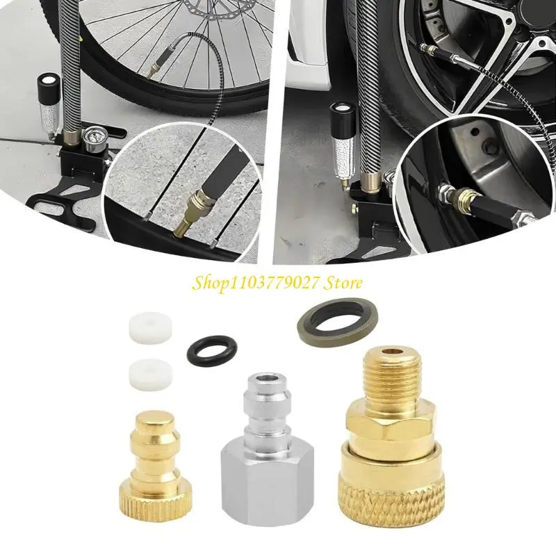 C4DF Practical 1/8 Inch BSP Connectors Accessory for Secure Leak Proof Daily Use