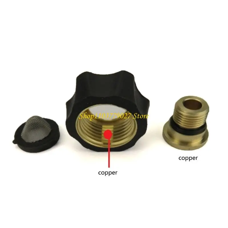 C4DF 2PCS Brass Water Inlet Fittings For Pressure Washer Pumps Garden Hose Connection