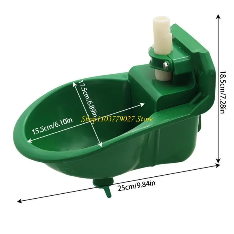 C4DF Sheep Waterer Bowl Automatic Drinking Water Bowls for Goat Small Horses