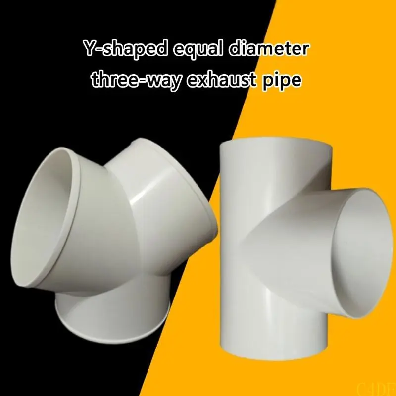 C4DF Air Ventilation Exhaust Duct Connector Quick Ventilation Tube Joint Coupler