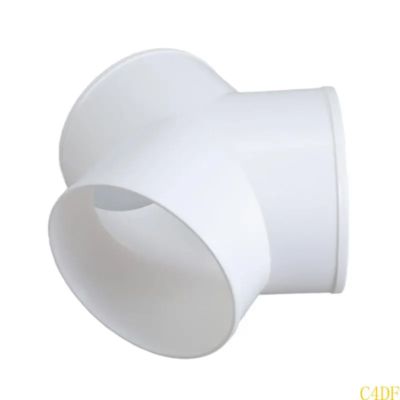 C4DF Air Ventilation Exhaust Duct Connector Quick Ventilation Tube Joint Coupler