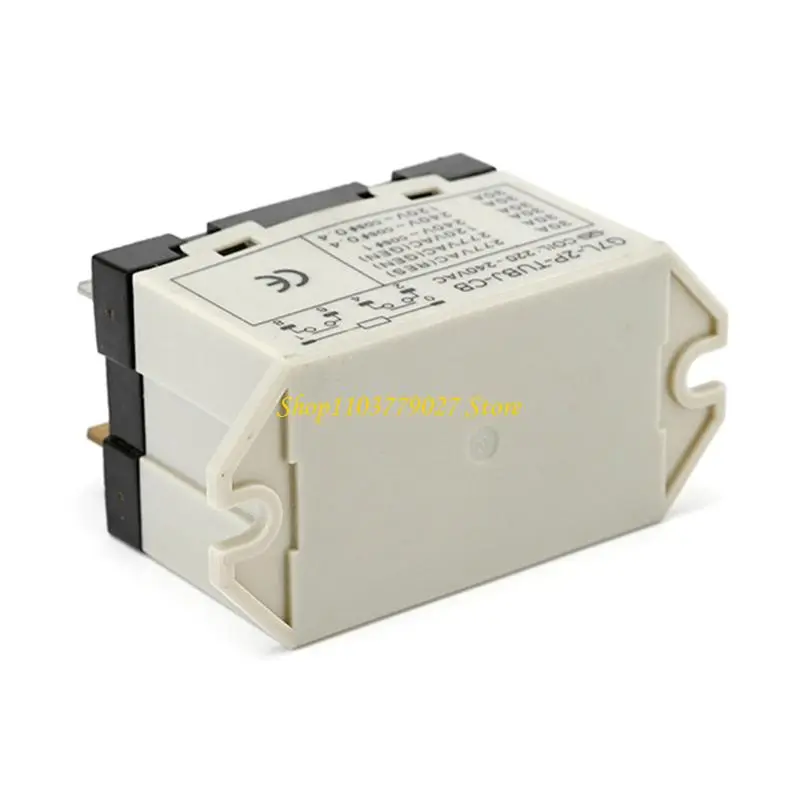 C4DF Flame Resistant Relays with Quick connection Terminals Electrical Relays Tool for Easy Installation for HVAC & Industrial