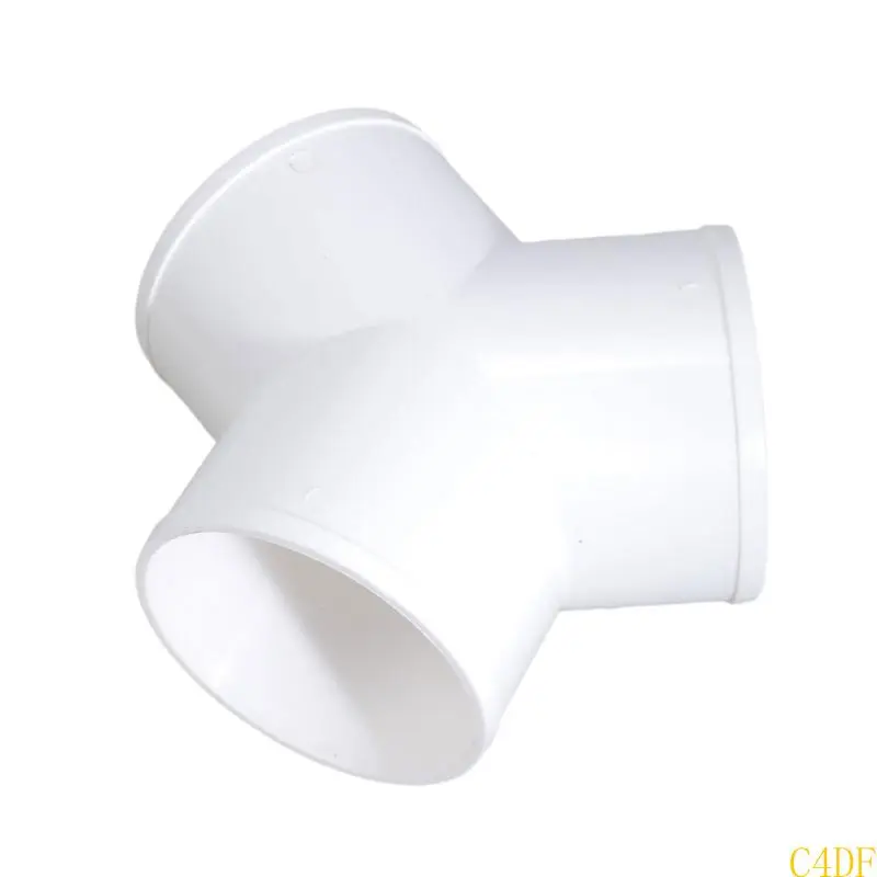 C4DF Air Ventilation Exhaust Duct Connector Quick Ventilation Tube Joint Coupler